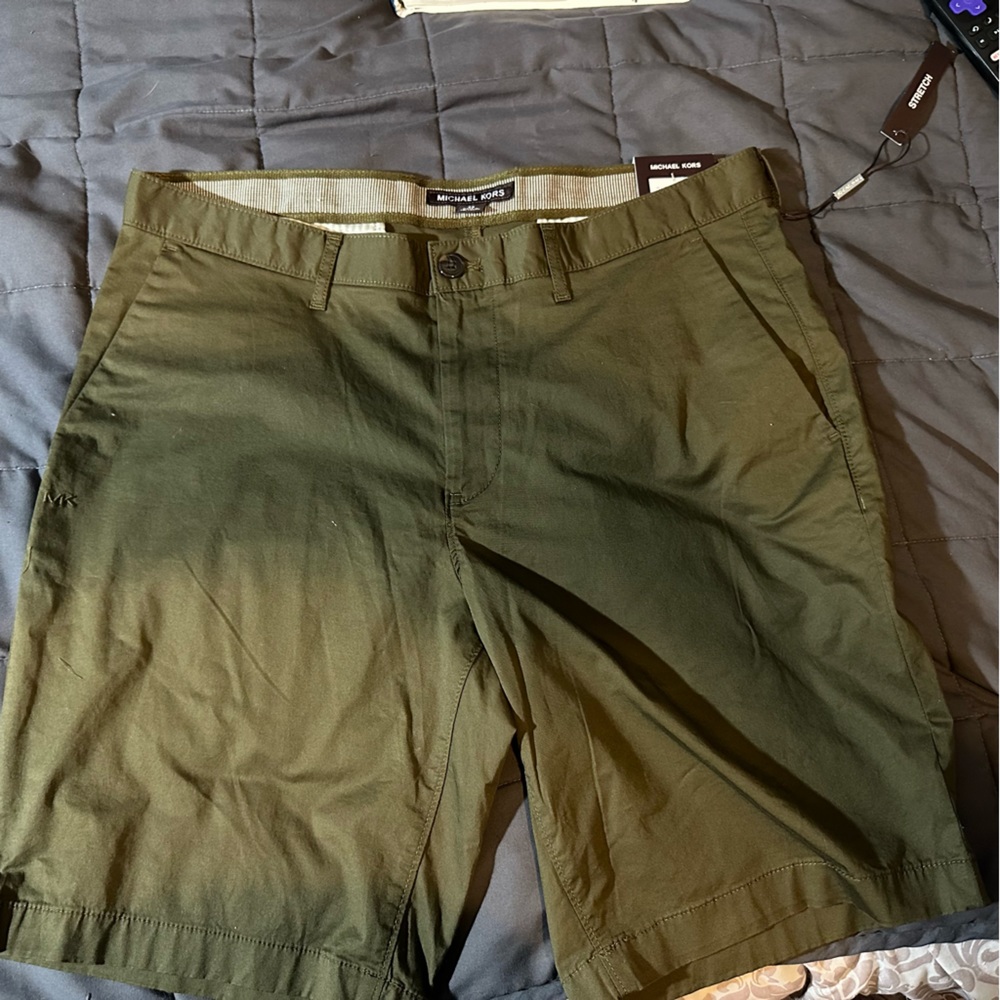Brand new olive color shorts